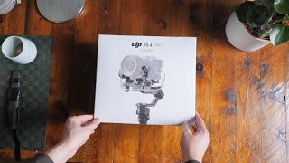 DJI RS4 Pro Combo Unboxing and Features