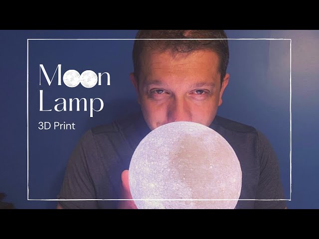 3D Printing Moon Light - JetPrint