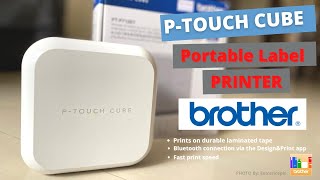 Latest Brother P-TOUCH CUBE (PT-P710BT) LABEL PRINTER Unboxing + App Set Up screenshot 3