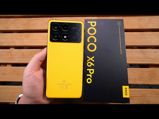 Купил жёлтый POCO X6 PRO за 21.000 Рублей с Алиэкспресс! Лучший