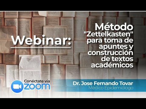 Método Zettelkasten para toma de apuntes y construcción de textos académicos