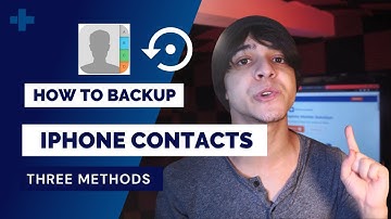 How to backup iPhone contacts with or without iTunes