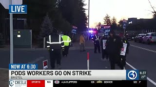 PODS workers in Bristol head to the picket line