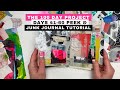 The 100 day project days 4160 peek  junk journal tutorial