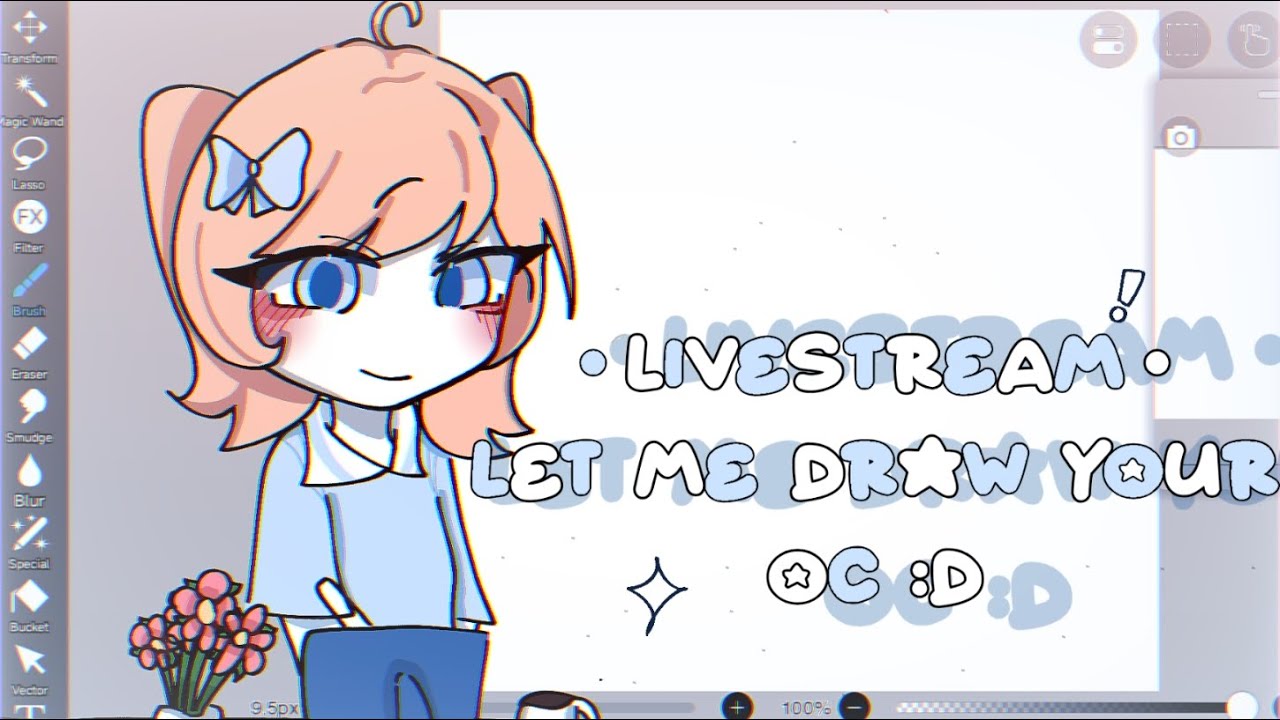 can I draw your oc for ur pfp/fan art :D (join and you'll have a perfect drawing :3)