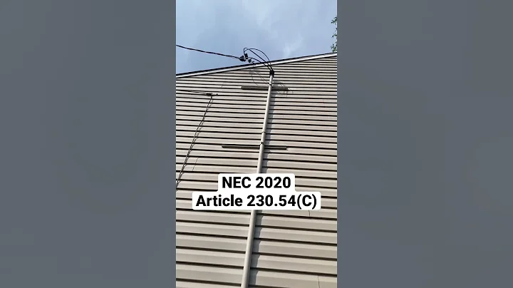 Service heads shall be located above the point of attachment of overhead service conductors.