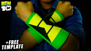 Diy Ben 10 Biomnitrix How To Make Easy Alien Watch At Home Free Template
