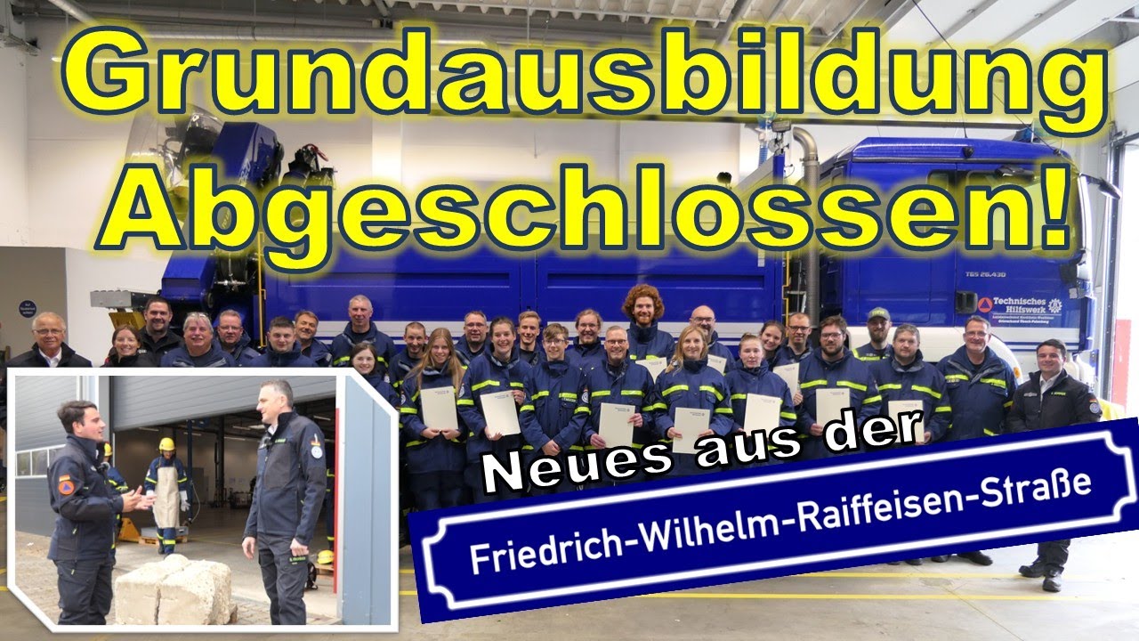 Prüfungstag beim THW Übach-Palenberg