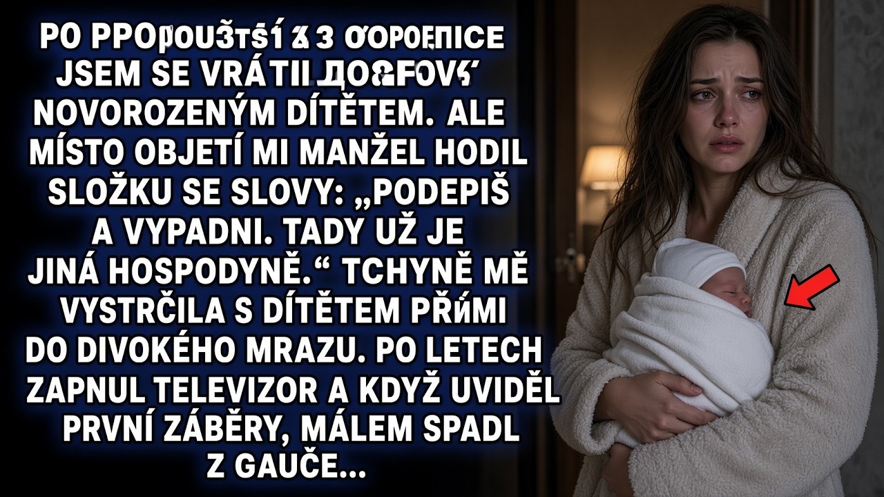 Venku bylo mínus dvacet a já držela v náručí třídenní dceru, když mi manžel oznámil, že mě opouští. Jeho matka už mezitím sbalila všechny moje věci do kartonových krabic a na stole ležely papíry,...