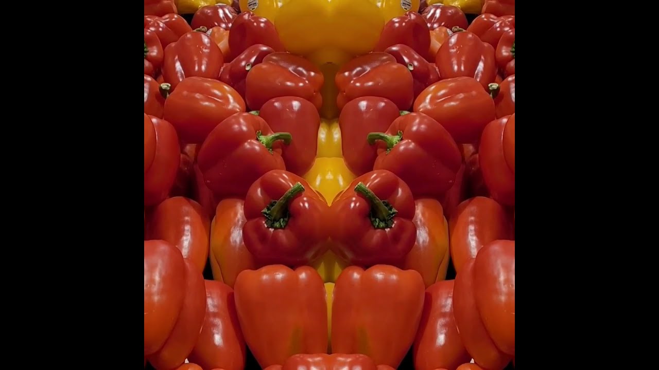 Roasted bell pepper vs Microwaved bell pepper YouTube