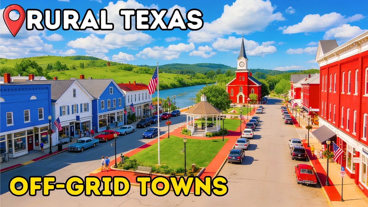 10 Dirt Cheap OFF-GRID Texas Towns to Retire in 2026!