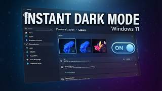 How To Enable Dark Mode Accross All Windows 11 Apps (Quick and Easy) How To Enable Dark Mode Accross All Windows 11 Apps (Quick and Easy)