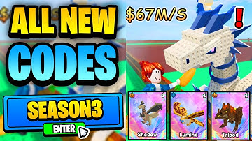 *NEW* ALL WORKING SEASON 3 UPDATE CODES FOR BUILD A ZOO! Roblox Build a Zoo Codes