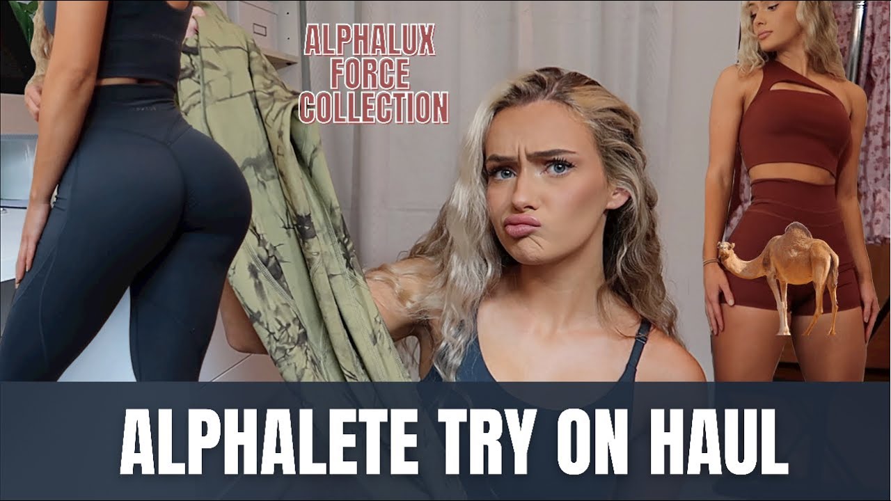 ALPHALETE TRY ON HAUL 2021  honest & unsponsored review