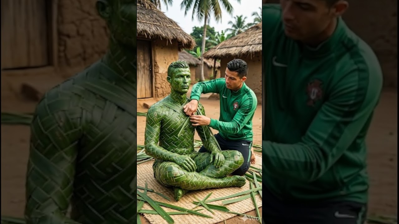 Cristiano Ronaldo’s Most UNIQUE Statue Ever #CristianoRonaldo #Ronaldo  #CR7Fans #Soccer #Viral
