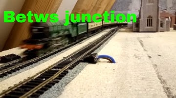 My first Running Session on my OO Gauge model railway layout