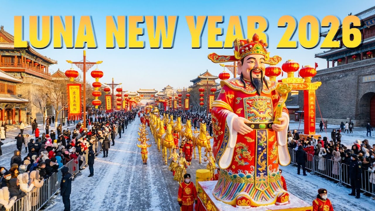 Beijing Chinese New Year Parade 2026 🧧 | Spring Festival Street Celebration