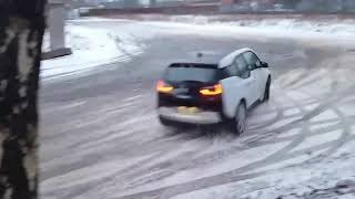 Drift with BMW i3 !! Electric Car Driver: Real Driving Simulator-Android Gameplay screenshot 3