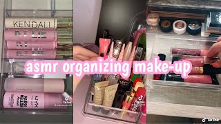 asmr organizing makeup | tiktok compilation