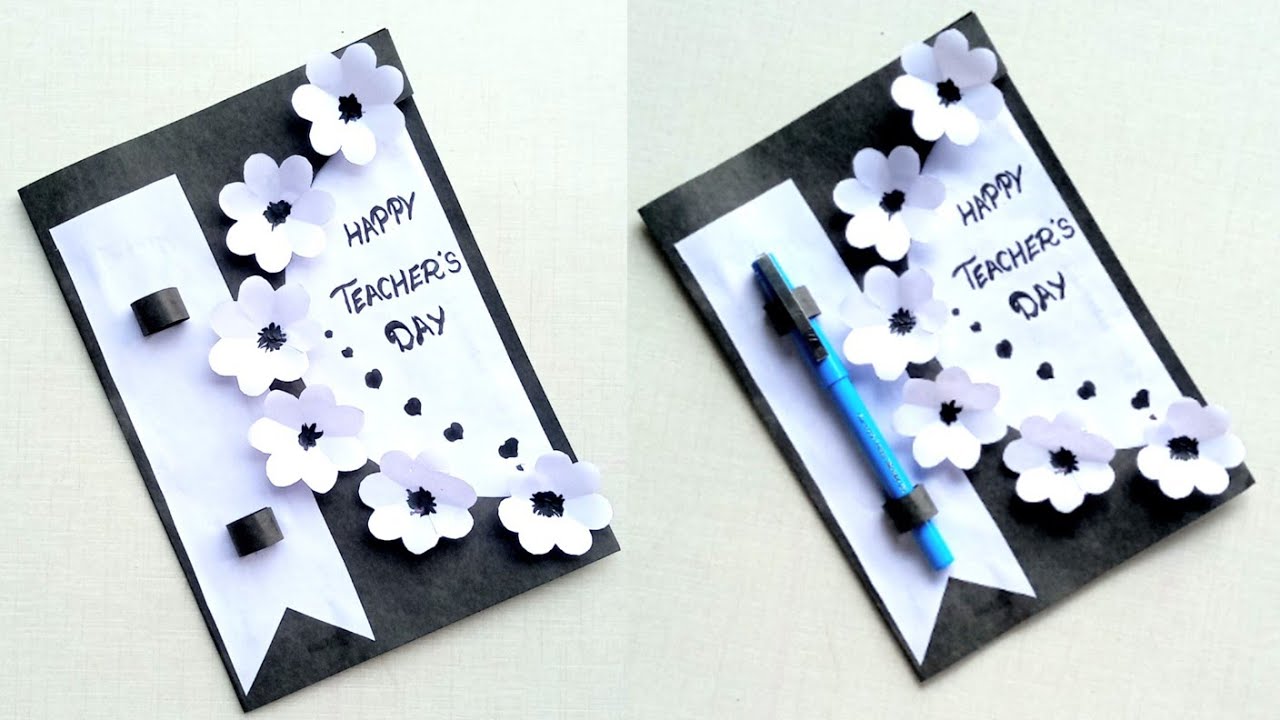 Teachers Day Card Easy And Beautiful Teachers Day Card Diy Card For teachers-day-card-easy-and-beautiful-teachers-day-card-diy-card-for