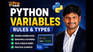 Python Variables & Variable Naming Rules Explained | Identifiers, Keywords & Hexadecimal