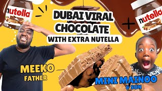 We made the Viral Dubai Chocolate BUT with EXTRA NUTELLA!