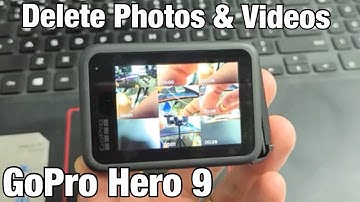 GoPro Hero 9: How to Delete Photos & Videos