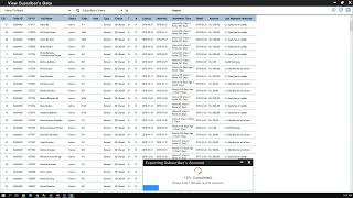 Subscriber Management System Software Version-2022 New Update Using C# & MS-SQL Server