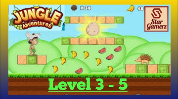 Jungle Adventures Level 3 - 5 | Android Video Game | Guide Addu Through an Epic Journey