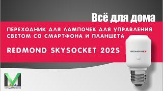 Переходник для лампочек для управления со смартфона и планшета REDMOND SkySocket 202S