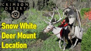 Crimson Desert Snow White Deer Mount Location, How to Get Legendary Deer Mount Easily screenshot 4