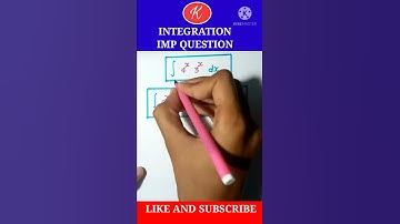 Integration 1 Mark Important Question For Board Exams 2021 || Integration Class 12 Cbse #Shorts