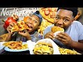 DARIUS THOUGHT'S ON NICOLE Northstar Cafe Mukbang🍔🍕