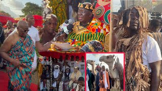 Prez Akuffo Addo, Niger King And Ga Mantse Surprises Otumfour As He Celebrates Big Akwasidae.