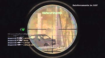 Sick Barret Killfeed Cod4