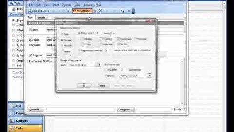 how remainder set in task for outlook ? CCC GTU QUSTION