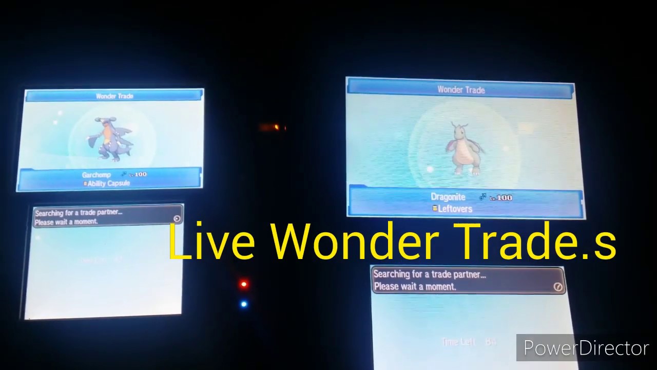 Live Shiny Wonder trade.s