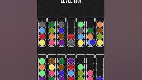 【Ball Sort Puzzle】Level.1381