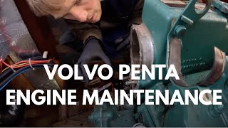 Maintaining a VOLVO PENTA engine | Sailing Billows | Episode 4