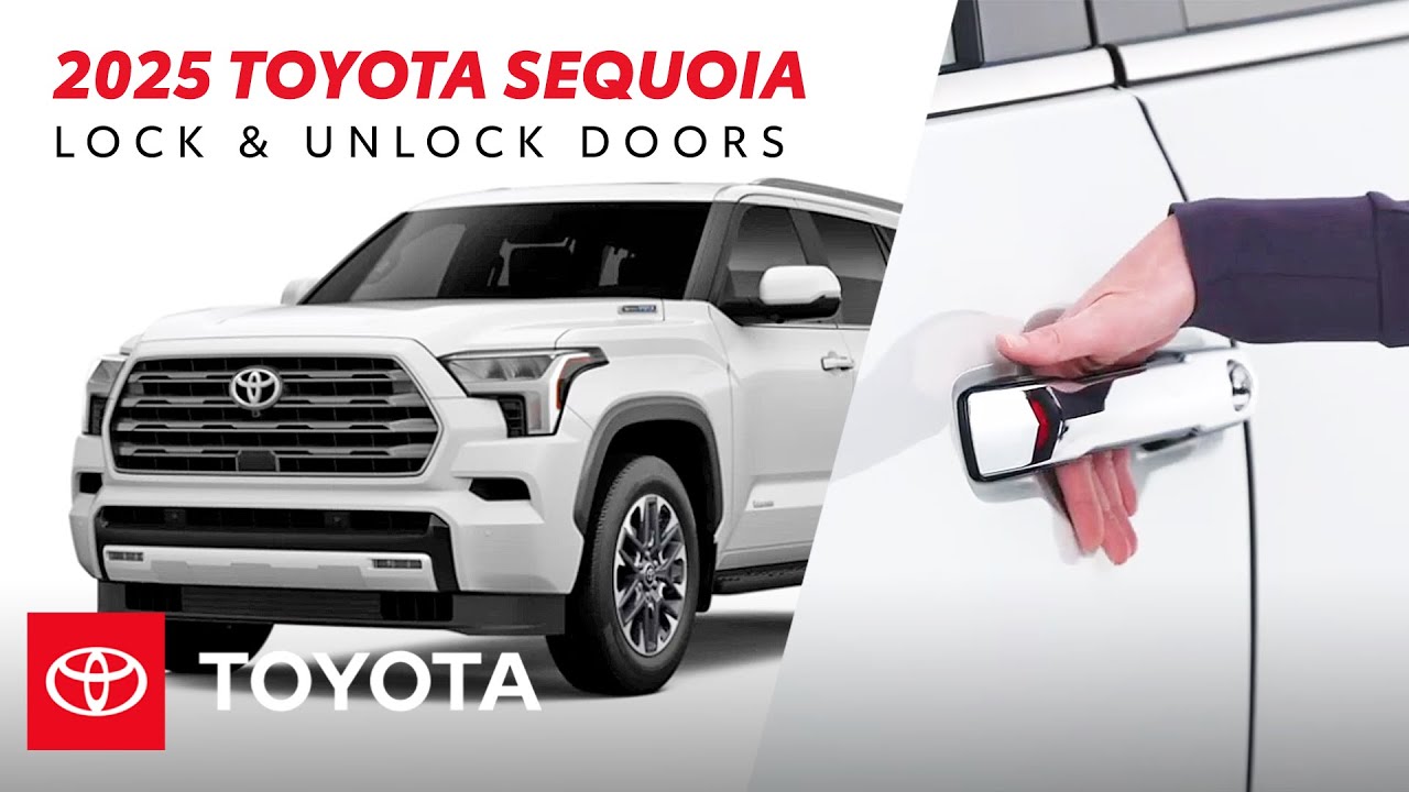 How to Use Your 2025 Toyota Sequoia's Smart Key | Toyota Drive-Off ...