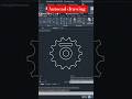 Autocad practice drawing mechanical | Autocad 2d drawing for beginners | #autocad @techstudybtech
