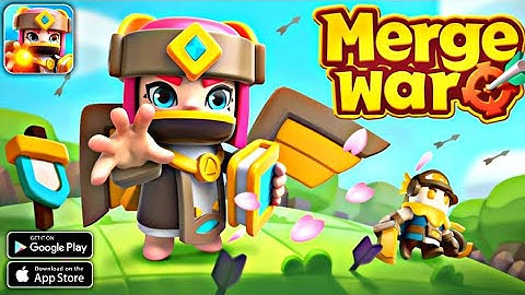 Merge War - Army Draft Battler || Android - iOS Gameplay ( HD - 4K )