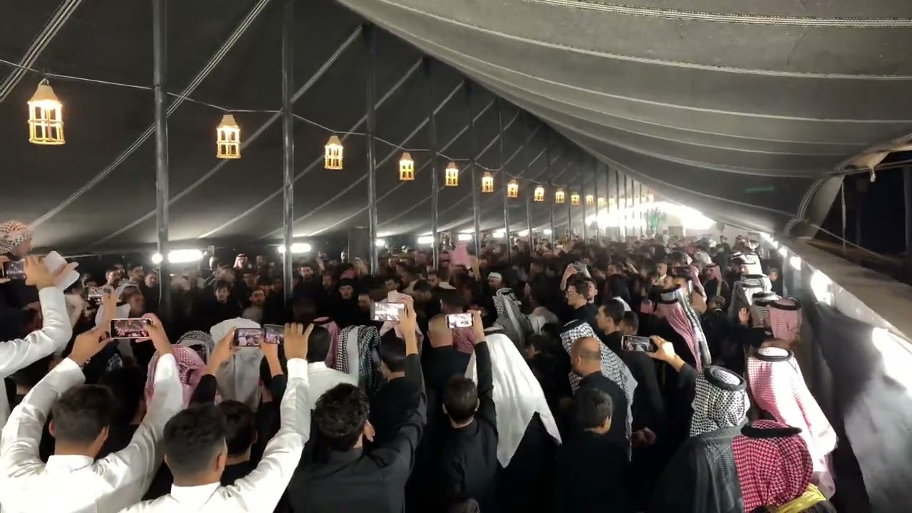 هاي الخيل شد وشتد .ياميمرها كلمات نابعة من قلب شاعرها تبين لنا مدى صبر زيــــنــب  مله علي الرميض