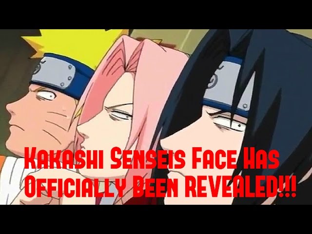 kakashi sensei face reveal to naruto｜TikTok Search