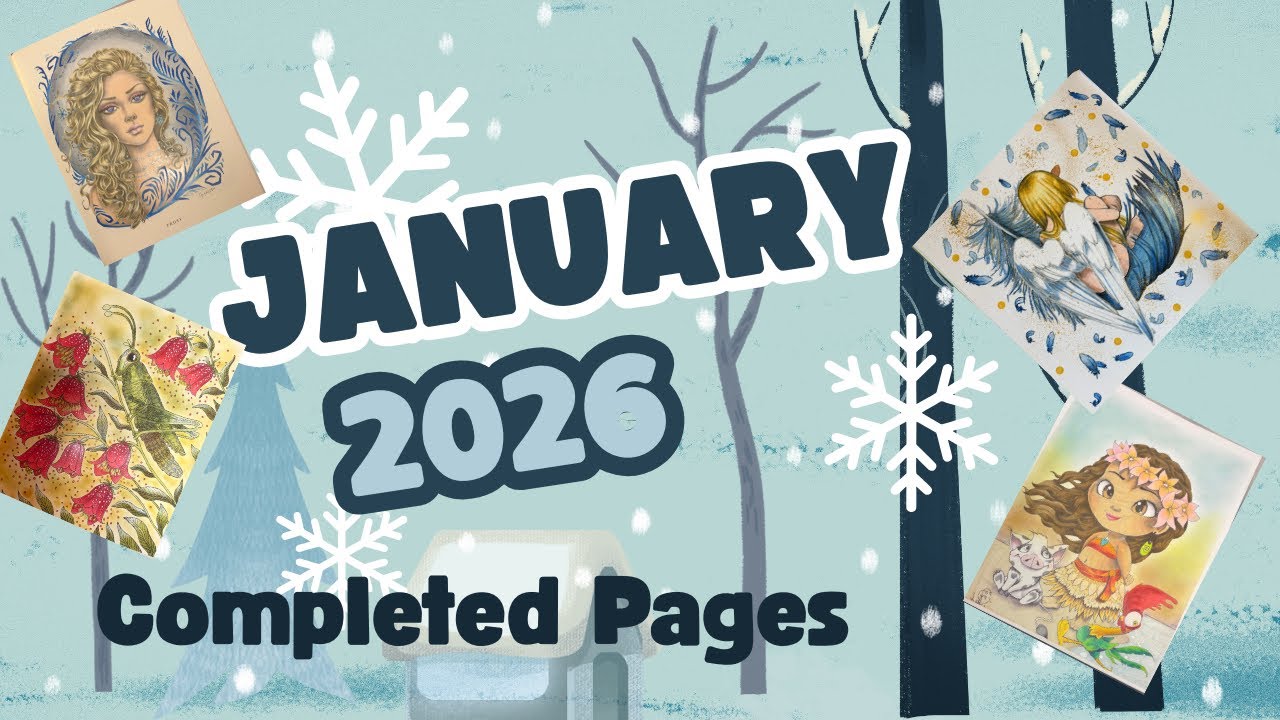 January 2026 Completed Pages 🎨