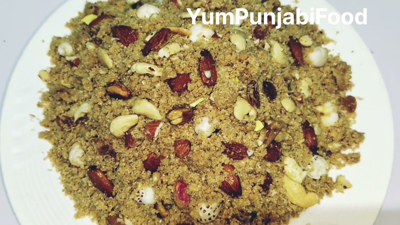 Atta panjiri//panjiri recipe//wheat panjiri recipe😋😋😋 