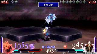 Dissidia 012 - Cloud (lvl 6) VS Golbez (lvl 20).avi