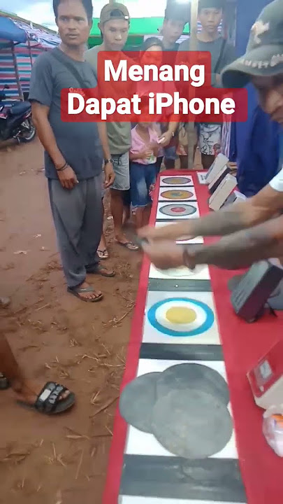 Permainan Pasar Malam, Menang Dapat iPhone #shortvideo #shorts #short #viral