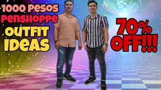 1000 Pesos Penshoppe Outfit Challenge || May Discount na, may sukli pa!