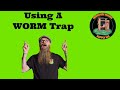 Using a worm trap to get missed worms from your castings